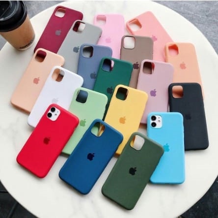 Capa Capinha Case Aveludada Original Iphone 11 11 Pro e 11 Pro Max