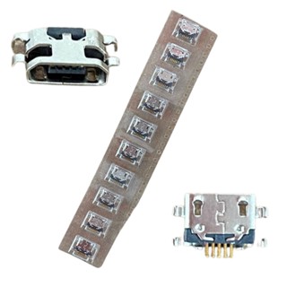 Conector De Carga Compativel Galaxy A10s A107 Kit 10 Peças
