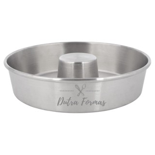 Forma De Pudim Bolo Suíça Com Furo 26 x 6 cm Redonda