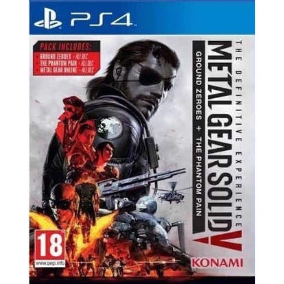METAL GEAR 5 V DEFINITIVE EDITON PS4