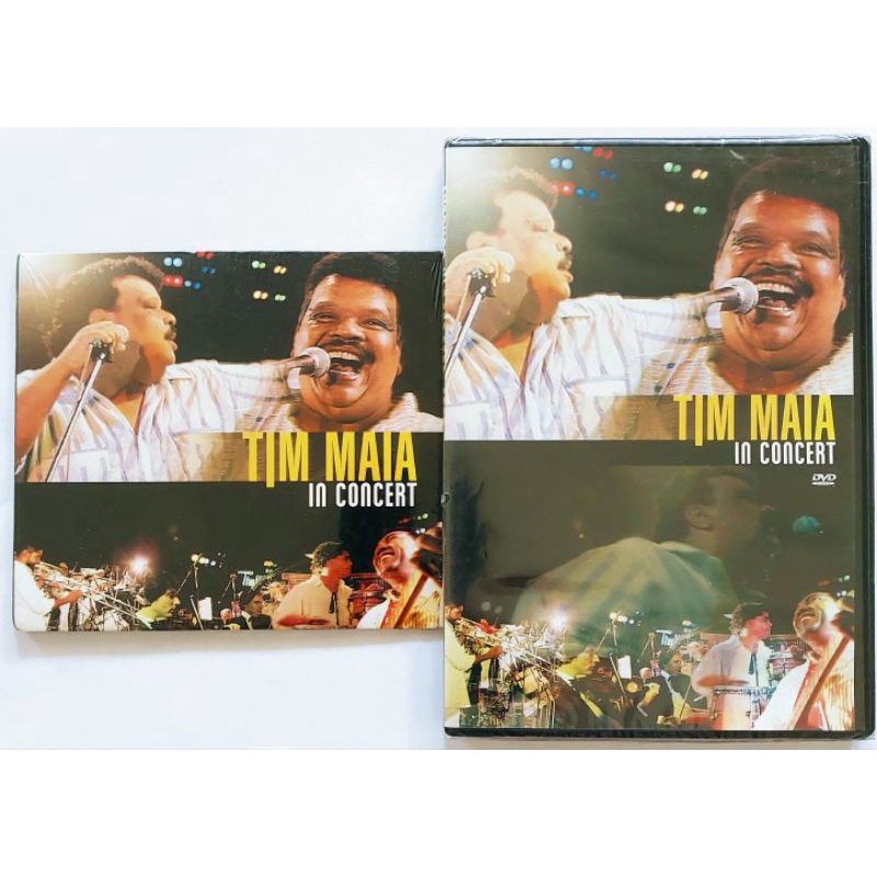 Cd + Dvd Tim Maia - In Concert - Lacrado e Original. (RARIDADE)