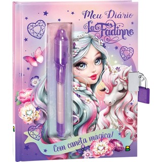 Livro Meus Segredos Meu Diario La Fadinne Com Caneta Invisivel em Oferta na Shopee