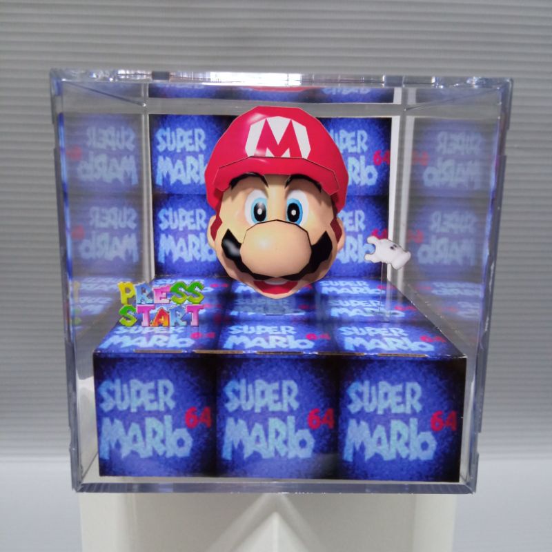 Cubo Diorama Super Mario 64 Menu