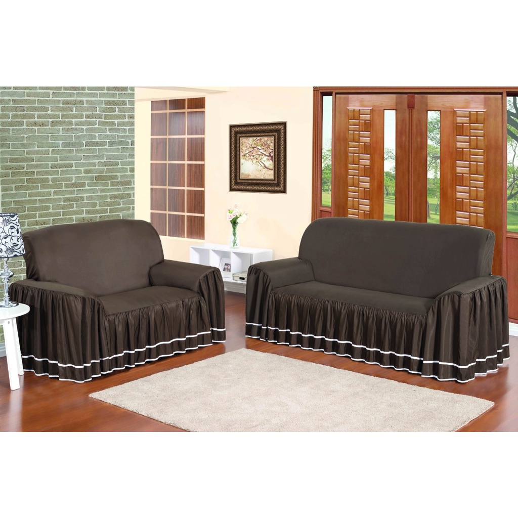 Kit Capas Protetor Sofá Dália 2 E 3 Lugares - MaYu em Oferta na Shopee