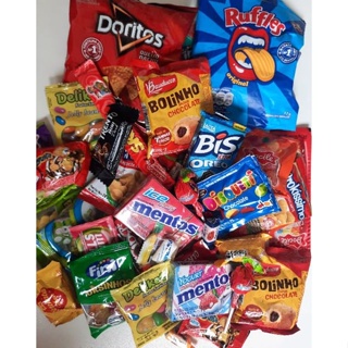 Caixa Guloseimas Doces 40 itens. em Oferta na Shopee