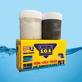 Cola Massa Kit SOS Epoxi - 100g