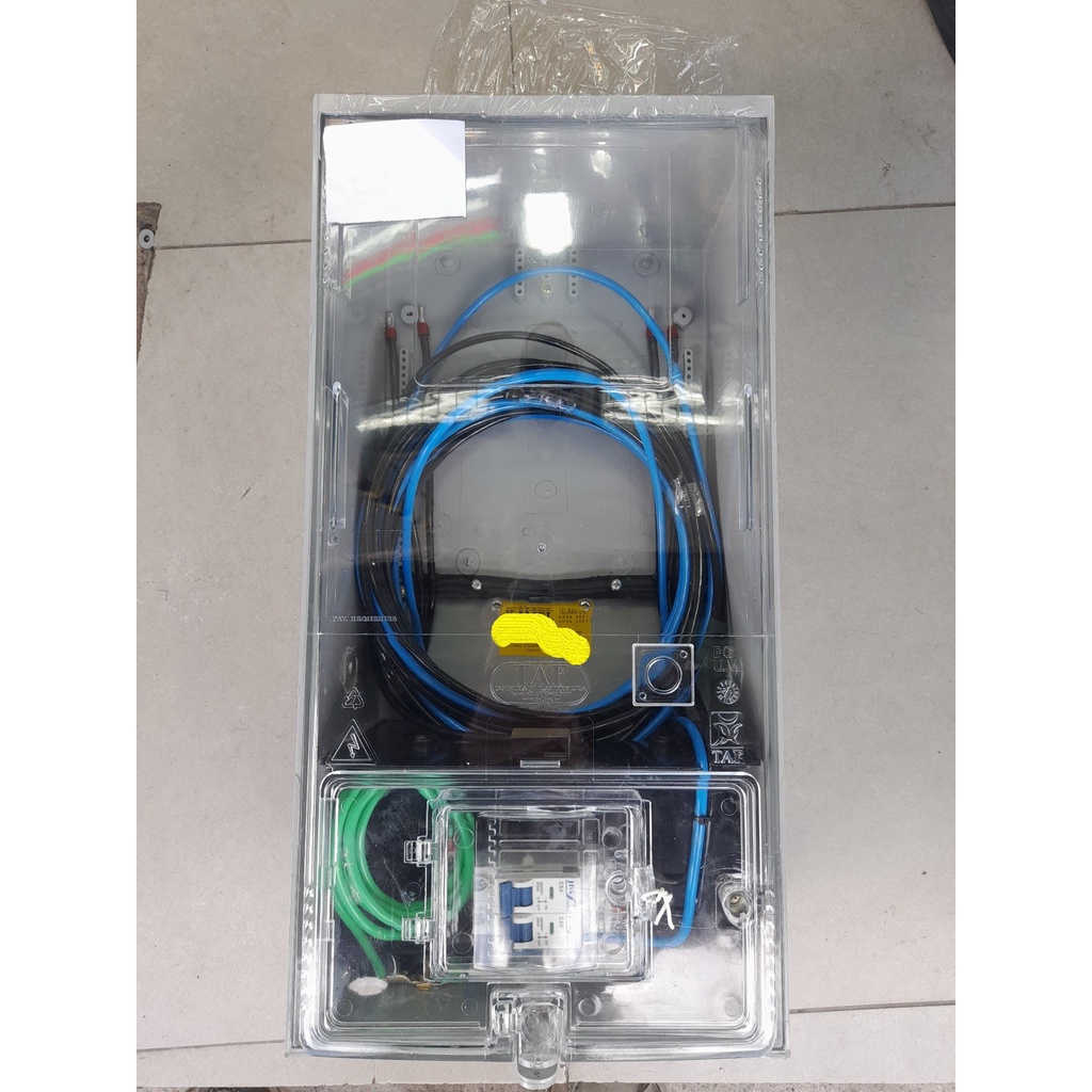 CX LUZ 1 MED MONTADO PADRAO ENEL/ELETROPAULO VISOR GARAGEM