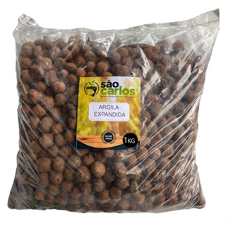 Argila Expandida 1Kg/2,5L - Drenagem Vasos, Canteiros, Floreiras - Tam 3222 - Cinexpan em Oferta na Shopee