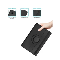 Capa Giratória Tablet Samsung Galaxy Tab A7 Lite T225 - 8.7 Polegadas
