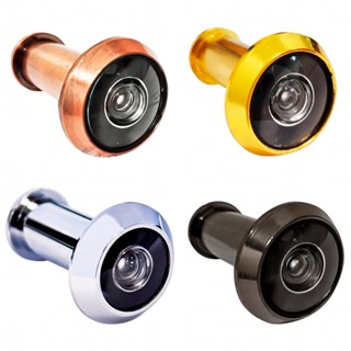 Olho Mágico Visor Para Porta Madeira Portão Metal Cromado Preto Colonial Dourado Segurança 35 A 52mm em Oferta na Shopee