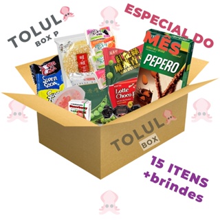 Box Kit Snacks Orientais Tam. P Especial Doces E Guloseimas Asia Tolula Box em Oferta na Shopee
