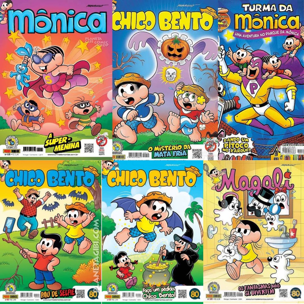 Kit Jogos de Tabuleiro Clássicos Turma Da Mônica Dama Ludo Xadrez