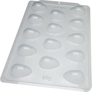 Forma para Ovo de Pascoa BWB 3 partes com silicone Semiprofissional em Oferta na Shopee