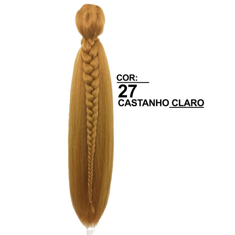 Cabelo Jumbo Super x 400 gramas Box Braid E Tranças Cor Mel 27