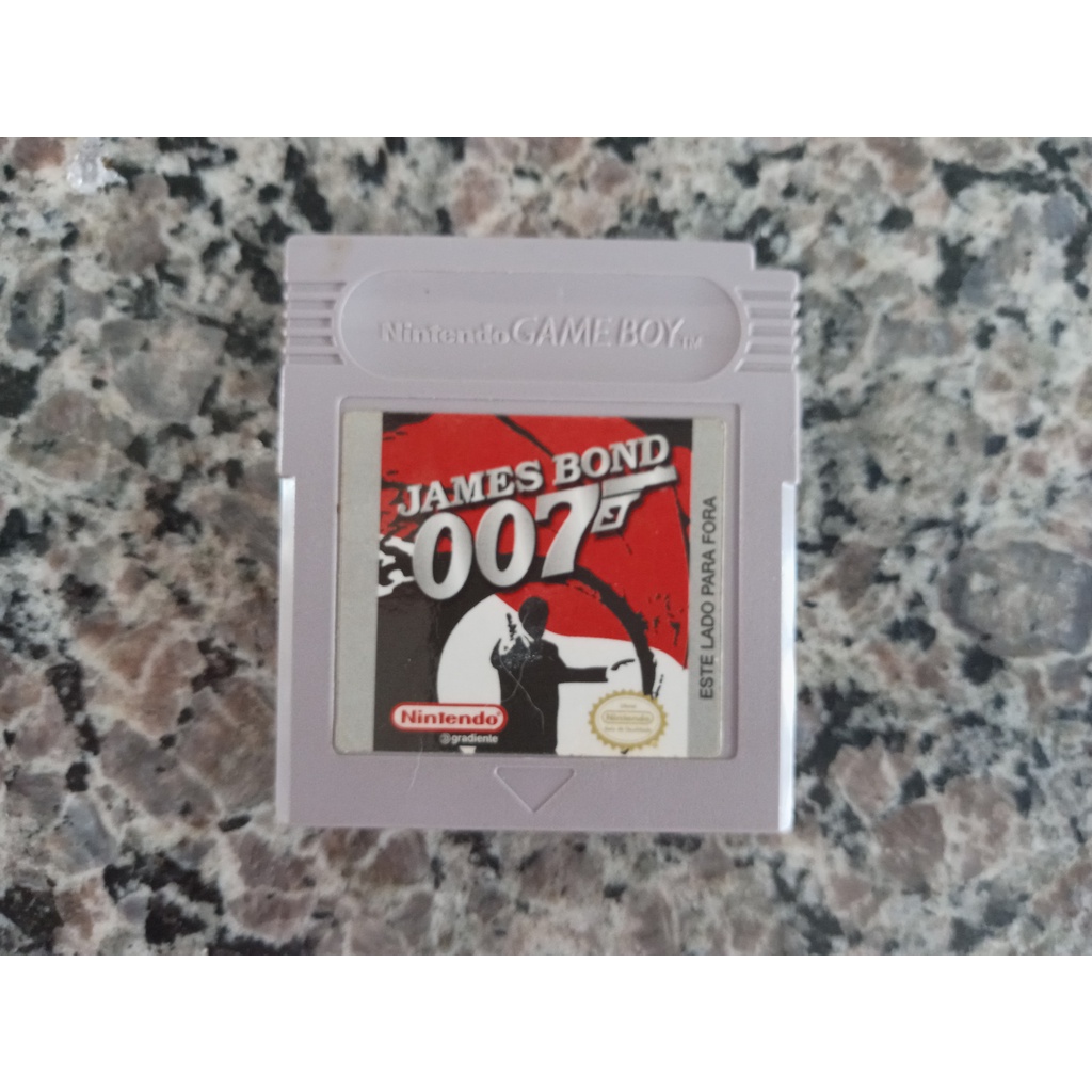 Jogo James Bond 007 - Game Boy (original) | Shopee Brasil