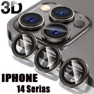 KIT Protetor De Lente Da Câmera iPhone 14/14 Plus/14 Pro/14 Pro MAX Anel de Vidro Temperado