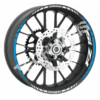 Kit de Adesivo Refletivo para FZ15 Yamaha Frisos Refletivos para Roda de Moto FZ 15