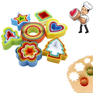 kit 5 Cortador Biscoto Pão de Forma Bolacha Lanche Infantil em Oferta na Shopee