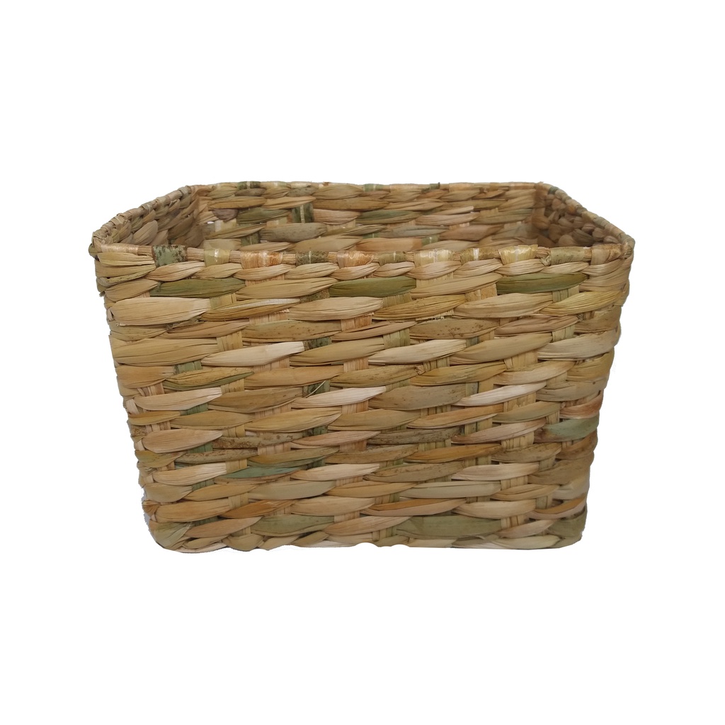 Caixa para Sapatos Organizadora Cachepô Taboa Natural 30x20x16 - 2 Peças