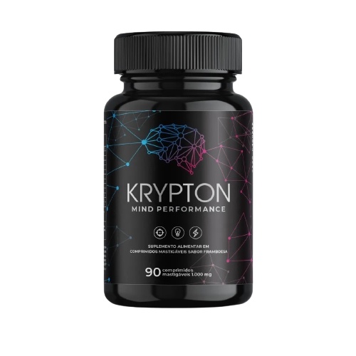 Nootropico Krypton Ideal Para Concentração Foco Memória Agilidade Estimulante Cerebral Com Coezima Q10