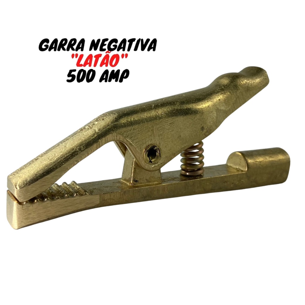 Garra Negativa 500amp Latão Bronze - Artoch