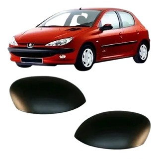 Capa Retrovisor Peugeot 206 99 A 2012 Preto