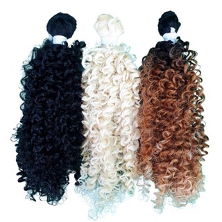 cabelo cacheado 1 metro ( bonecas de pano, bebê reborn, bonecos, fantoche, boneca russa)