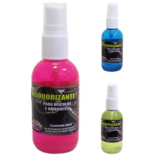Cheirinho Aromatizantes Automotivo Carro Novo 60ML Spray Longa Duração Mil Milhas Desodorizante