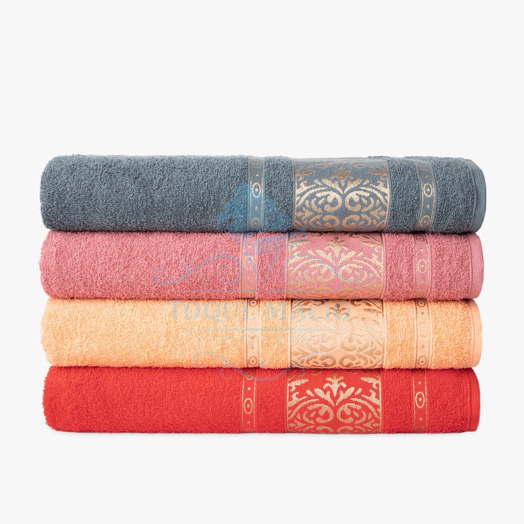 Kit 4 Toalhas de Banho Banhão Gigante Luxo Mônaco - Toque Mágico Toalhas em Oferta na Shopee