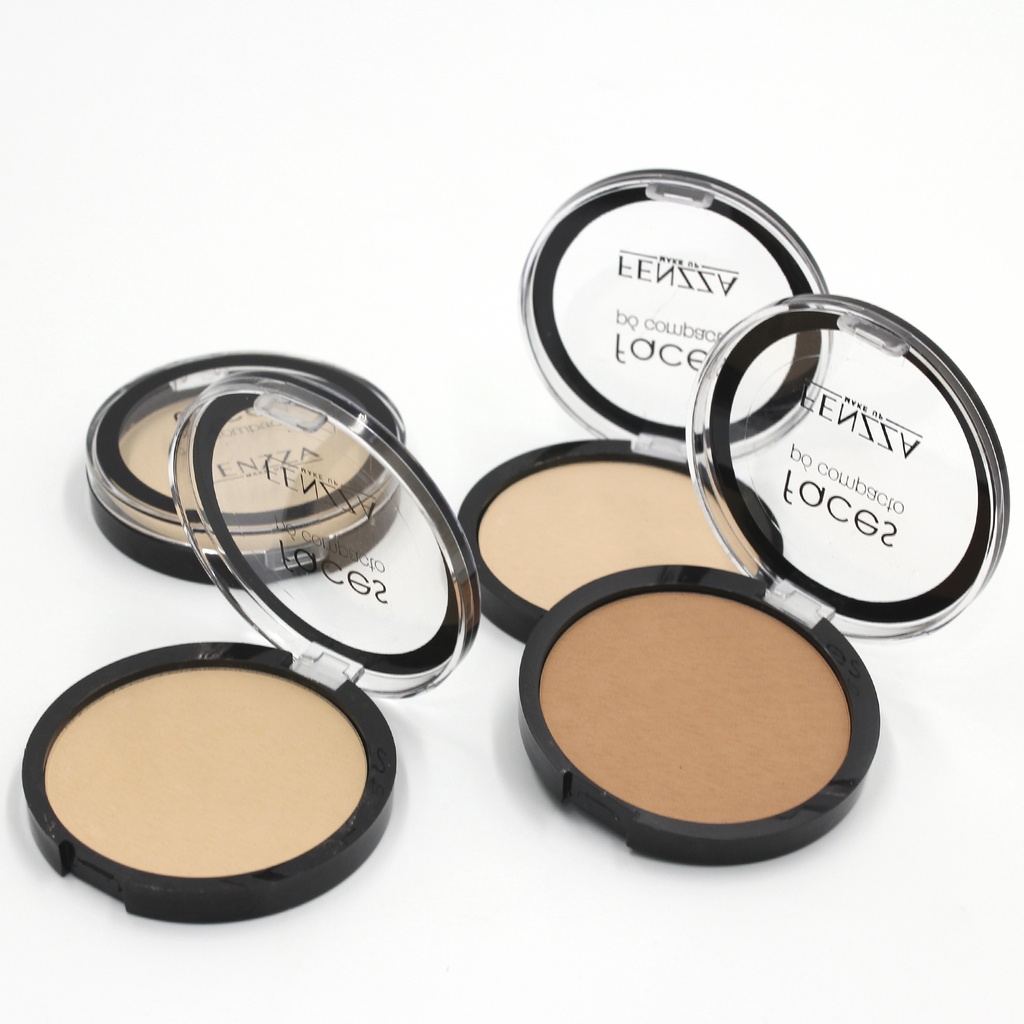 Pó Facial Compacto Faces Fenzza Maquiagem  PC01