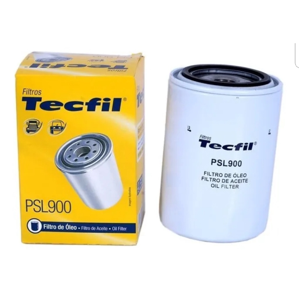 FILTRO DE ÓLEO TECFIL PSL900 F100, F1000, F350, F4000, RANGER, D10, D20, SILVERADO