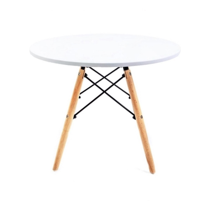 Mesa charles Eames infantil lateral 50cm BRANCA em Oferta na Shopee
