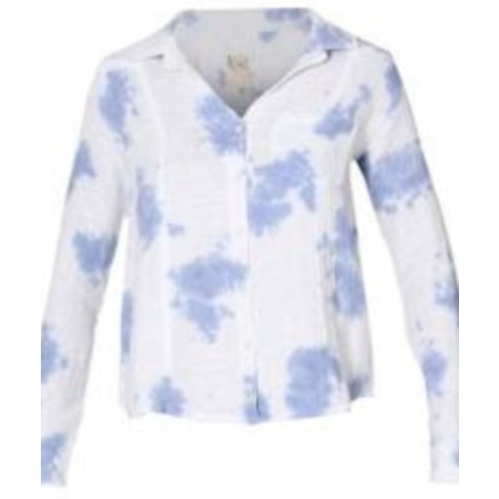 BILLABONG Tie Dye Sky Special Shirt Camisa Tecido Fralda Soft Camada Dupla Algodão Especial Importada - Tamanho G