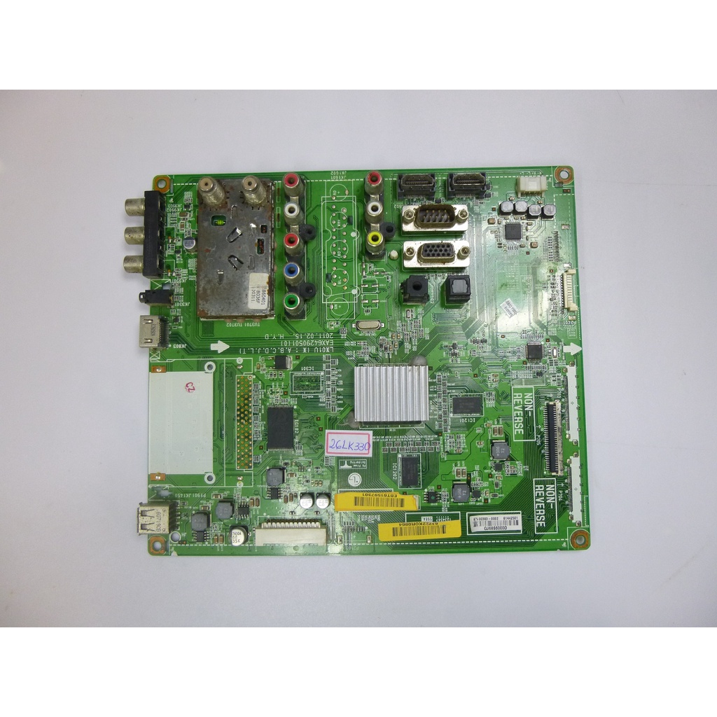 placa principal tv lg 26lk330 / eax64290501