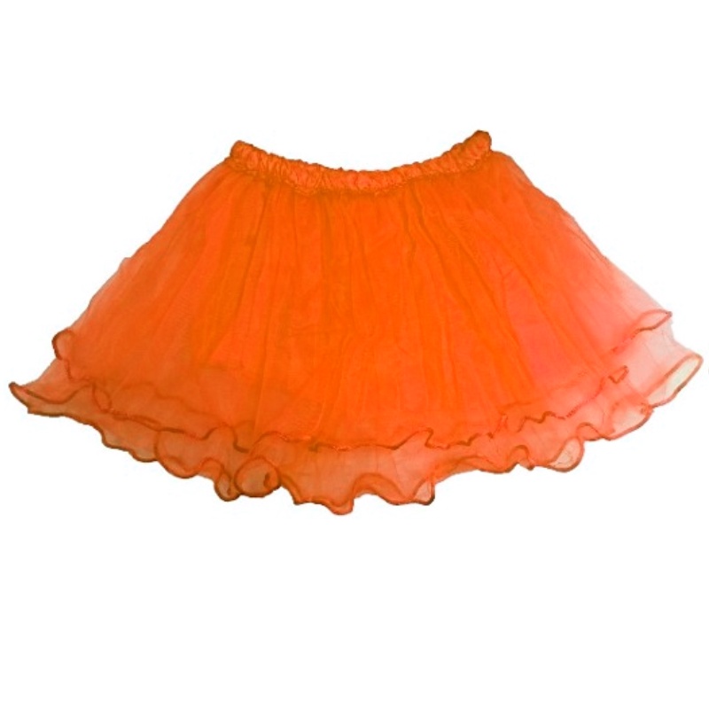 Saia de Tule com babado Adulto