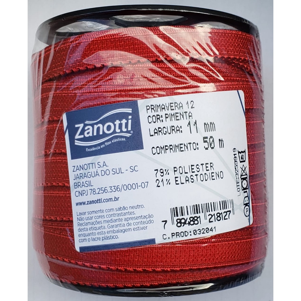 Elastico Primavera Bico Serrinha Para Sutiã - 1 Metro