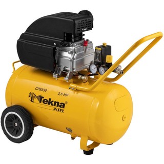 Compressor De Ar Elétrico Portátil Tekna Cp8550c Monofásica Amarelo 60hz em Oferta na Shopee