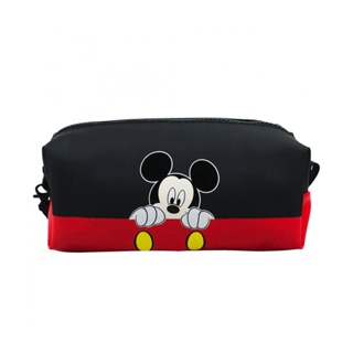 Estojo Escolar Mickey Mouse Assinatura 10x8x20cm  Disney em Oferta na Shopee