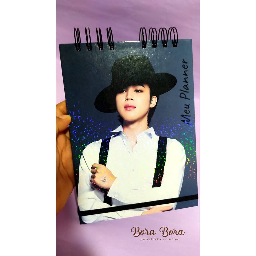 PLANNER DIÁRIO -PARK JIMIN ME, MYSELF AND ID: CHAOS