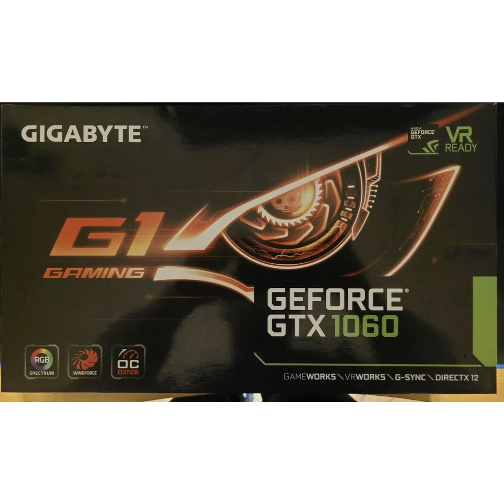 Gigabyte GeForce GTX1060 Windforce OC 3g NVIDIA GeForce GTX 1060 3gb ...