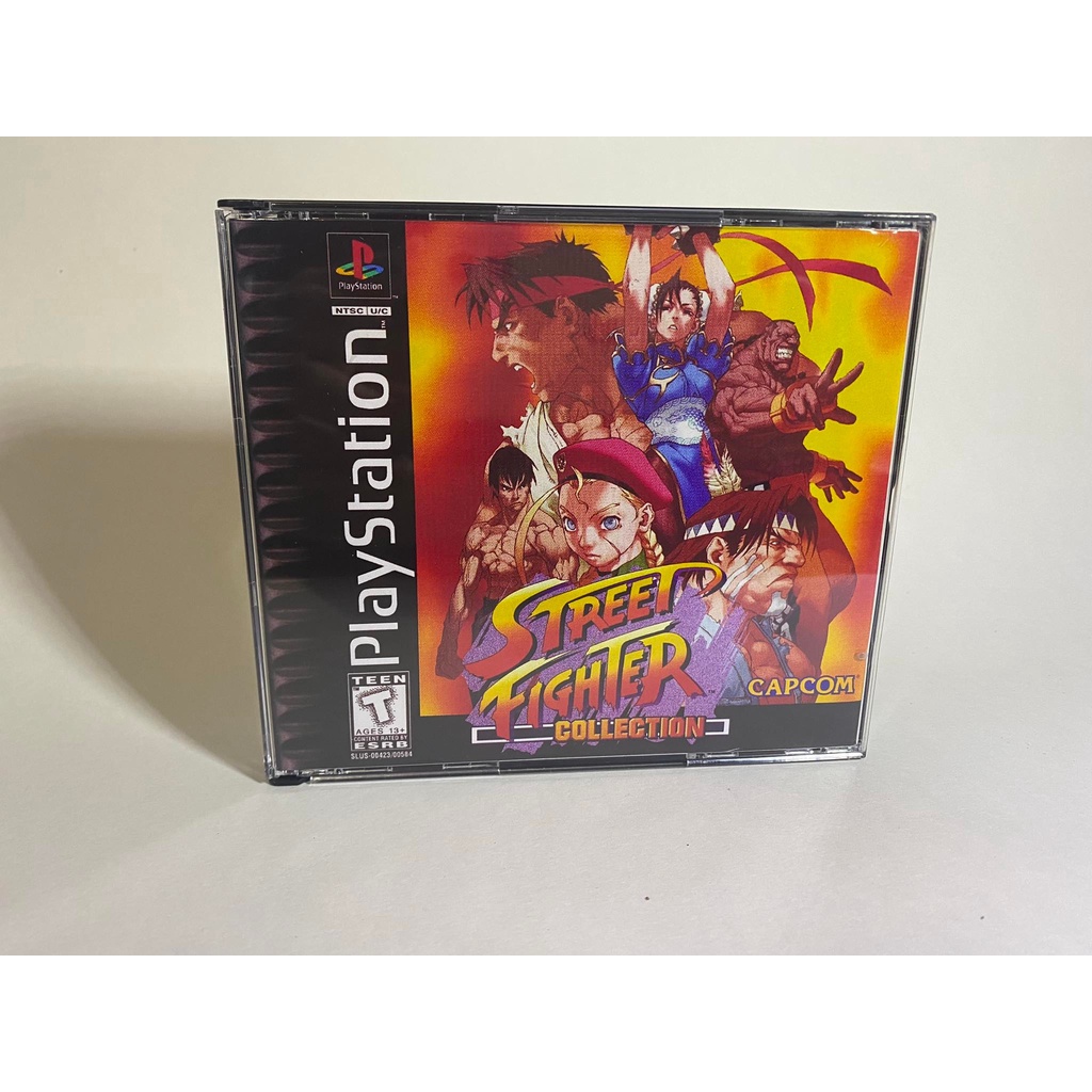 Street Fighter 2 Collection PS1 Playstation Sealed Video Game WATA 9.6/A