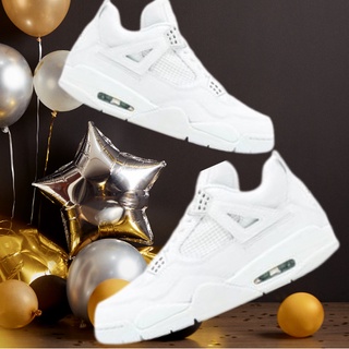 tenis branco nike jordan 4 retro pure money