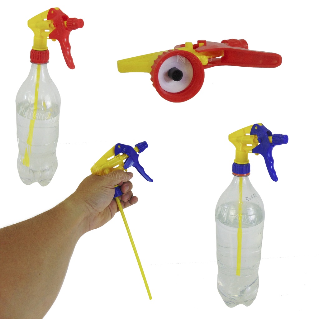Borrifador Garrafa Pet Gatilho Spray Pulverizador Espirra