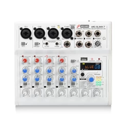 Mesa de som e interface USB Arcano ARC-SLIMIX-7