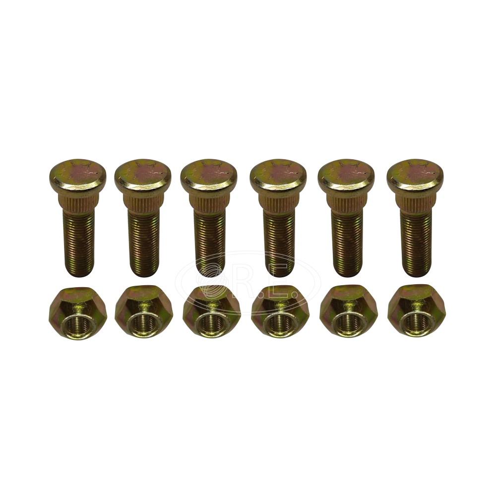 Parafuso Cubo Dianteiro Trator Ford 4600-4610-5600-5610-6600-6610-7610-7810-4630-5030-5630-6630-7630-7830-8030 - Kit