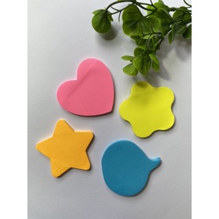 Bloco adesivo formas neon