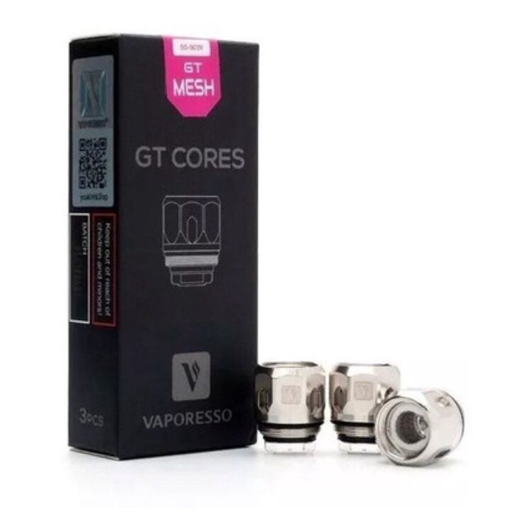 Coil GT Mesh Cores Coil de Susbstituição Bobina 3 unidades