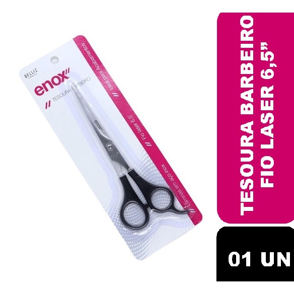 Tesoura Barbeiro Fio Laser 6,5' Cód. 736 Belliz Enox em Oferta na Shopee