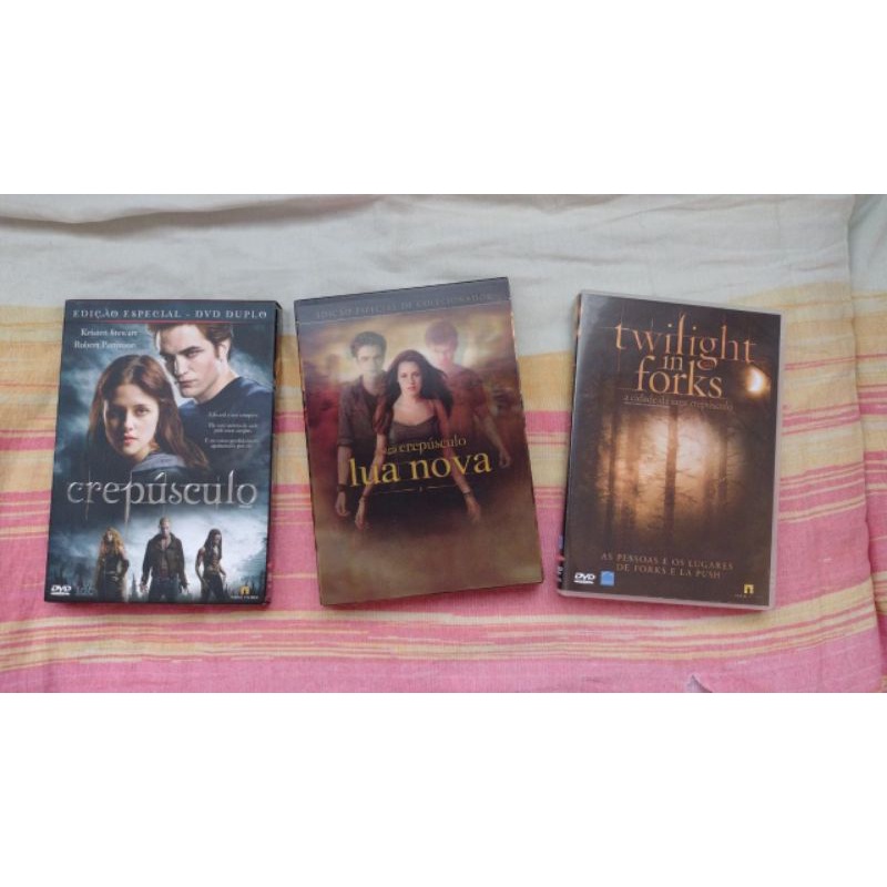 DVDs Crepúsculo Twilight Lua Nova New Moon