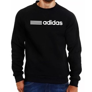 Moletom Preto Gola Redonda Blusa Careca